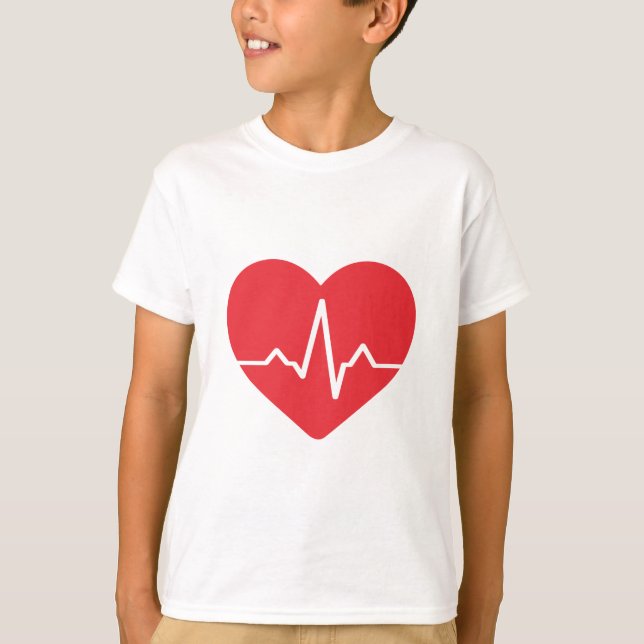 Camiseta el corazón está bien (Anverso)