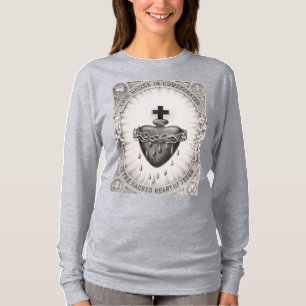 Camiseta El Corazón Inmaculado de Jesús Símbolo Divino