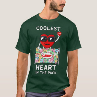 Camiseta El Corazón Más Coolado Del Envase Día de San Valen