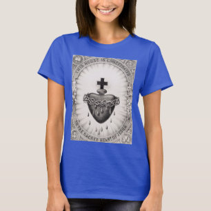 Camiseta El Corazón más sagrado de Jesucristo