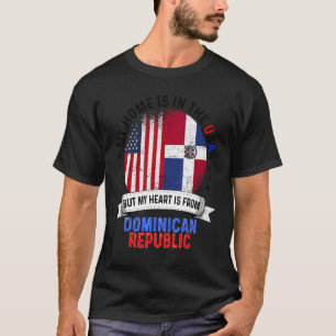 Camiseta El Corazón Patriótico Estadounidense Es De Repúbli