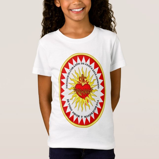 Camiseta El Corazón Sagrado de Jesús (Anverso)