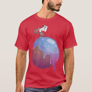 Camiseta El cordón de ciclismo de astronauta espacial AtroB