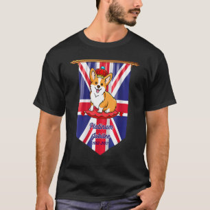 Camiseta El Corgi del Jubileo de Platino de la Reina con la