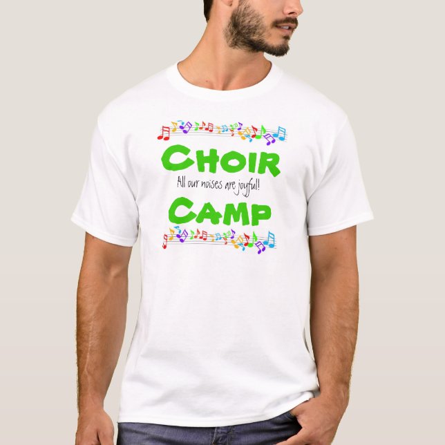 Camiseta El coro acampa (Anverso)