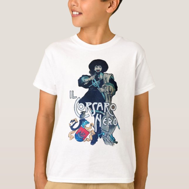 CAMISETA EL CORSARIO NEGRO (Anverso)