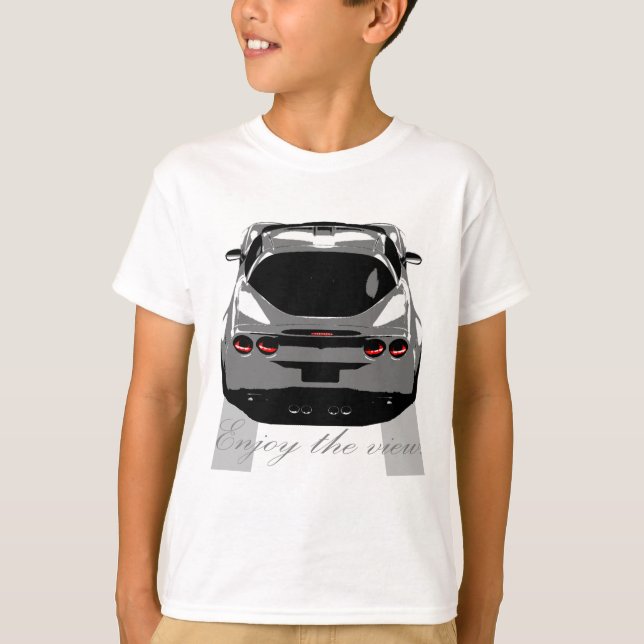 Camiseta El Corvette "disfruta de la visión. " (Anverso)