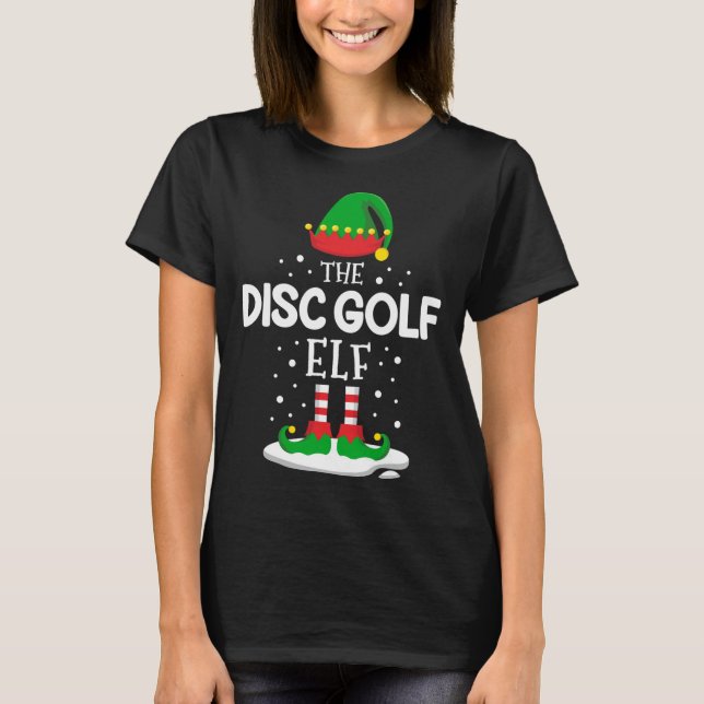 Camiseta El Costum de Coincidencia de Navidades Elf de Golf (Anverso)