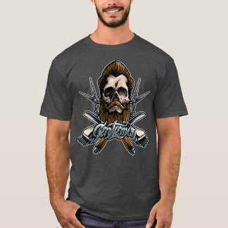 Camiseta El cráneo de Gentleman Barber