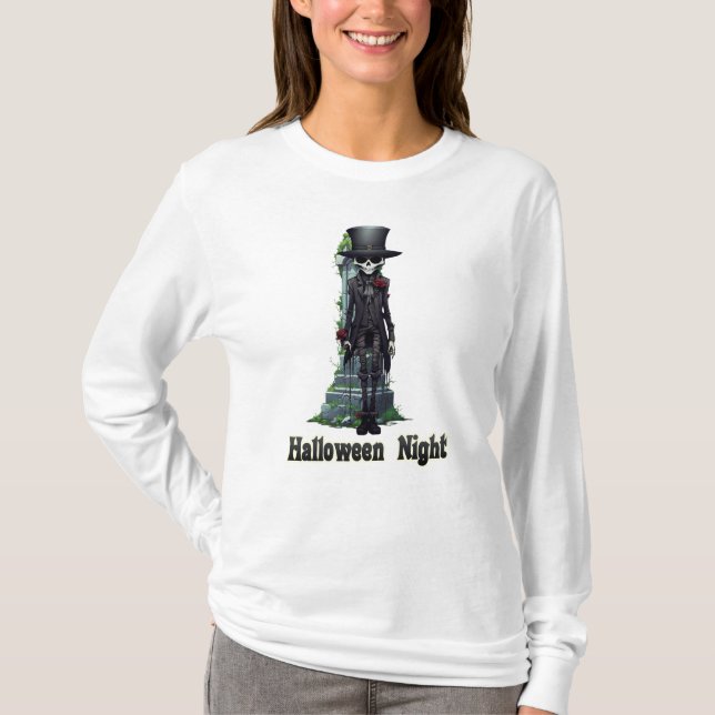 Camiseta El cráneo del Rosa (Anverso)