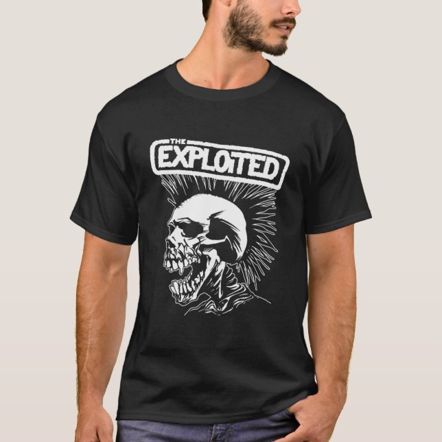 Camiseta El cráneo explotado (Anverso)