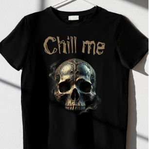 Camiseta el cráneo me enfría