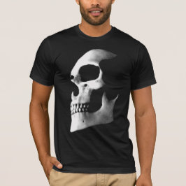 Camiseta el cráneo se descolora