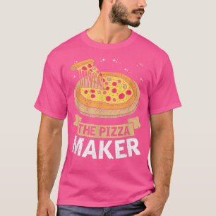 Camiseta El creador de pizza, el gracioso virus del queso d