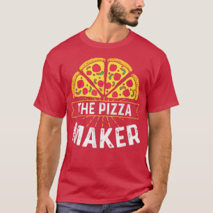 Camiseta El creador de pizza, el gracioso virus del queso d