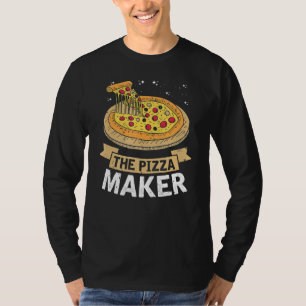 Camiseta El creador de pizzas de comida rápida, el amor por