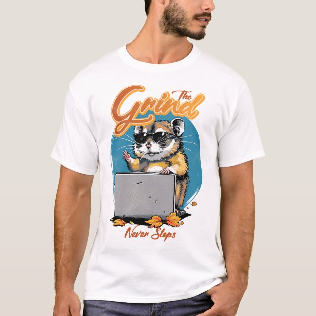 Camiseta El crepúsculo nunca se detiene (Anverso)