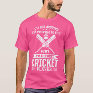 Camiseta El Cricket De Cricket Es El Mejor Juego De Cricket