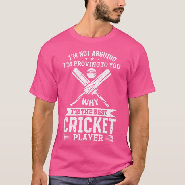 Camiseta El Cricket De Cricket Es El Mejor Juego De Cricket (Anverso)