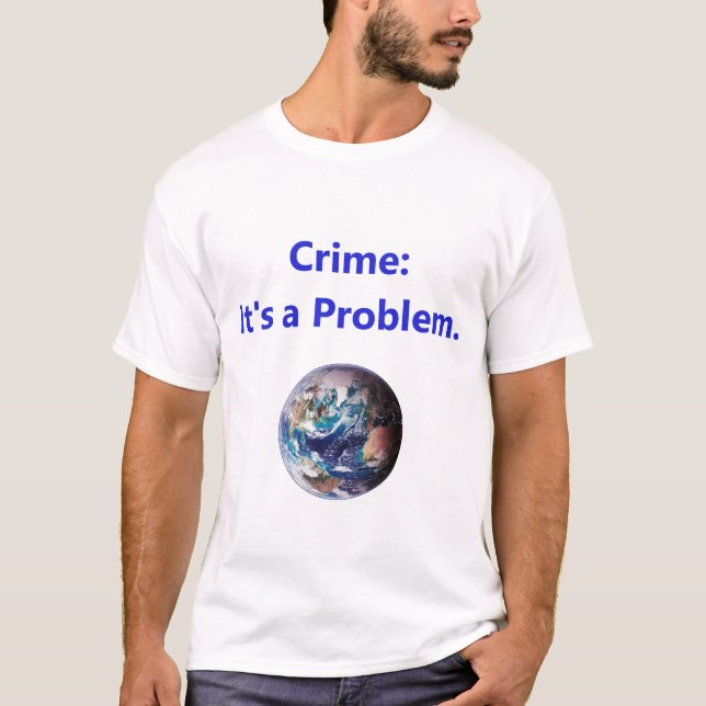 Camiseta El Crimen - Es Un Problema (Anverso)