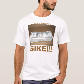 Camiseta El crimen no compensa