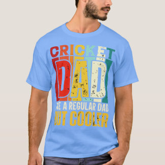 Camiseta El críquet papá gusta a papá común pero el diseño