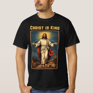 Camiseta El Cristo de Pascua es el Rey Cristiano