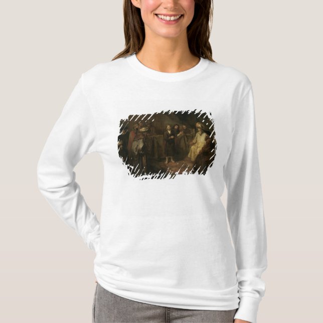 Camiseta El Cristo infantil en el templo (Anverso)