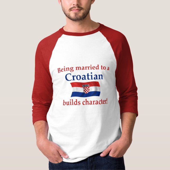 Camiseta El croata construye el carácter (Anverso)