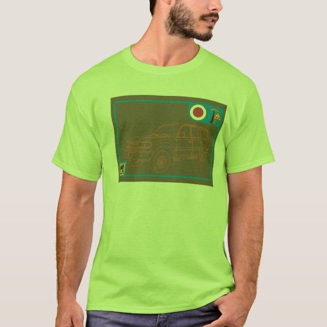 Camiseta El crucero de la tierra fj80 (Anverso)