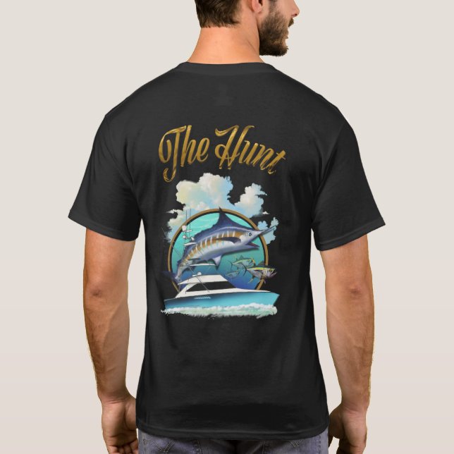 Camiseta El crucero de Viking de la caza (Reverso)