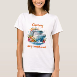 Camiseta El crucero es mi segunda carrera