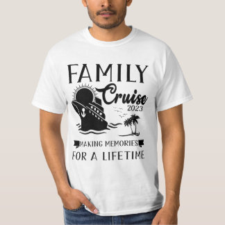 Camiseta El crucero familiar 2023 hace recuerdos para toda 