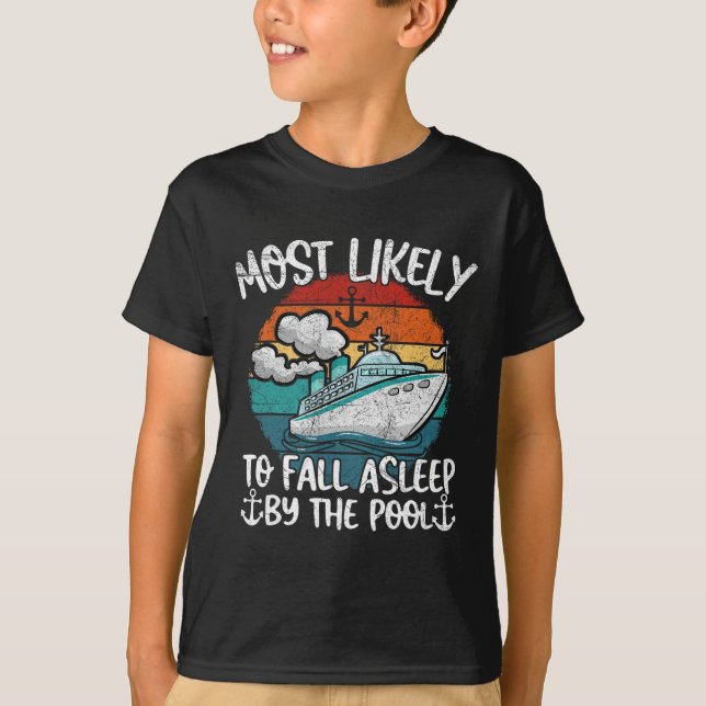 Camiseta El Cruceros Familiares Divertidos Más Probables De (Anverso)
