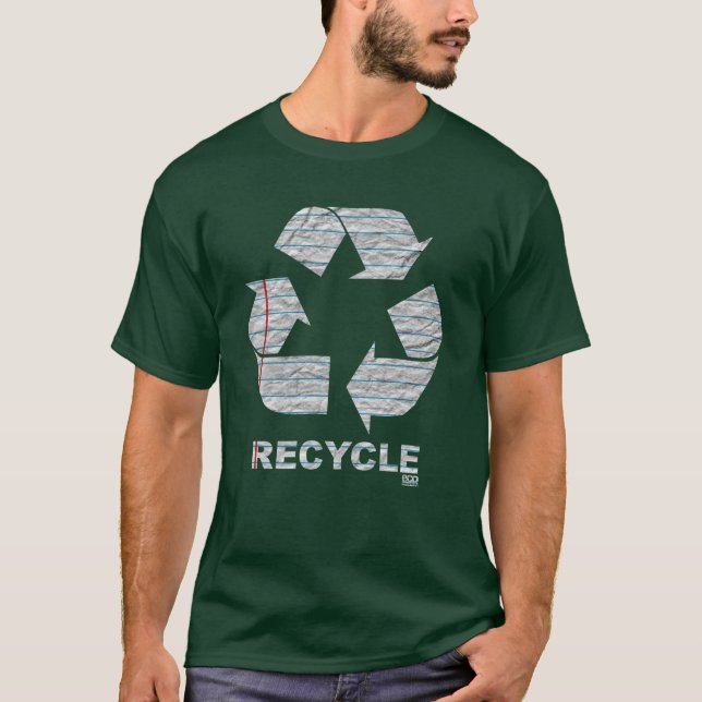 Camiseta El cuaderno recicla (Anverso)