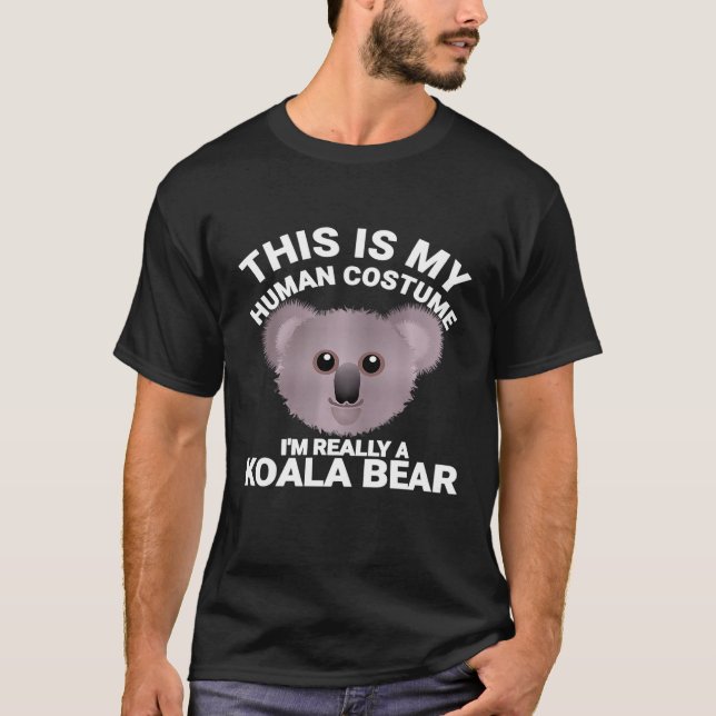 Camiseta El Cuadrillo Koala Tiene Divertido Trick De Disfra (Anverso)