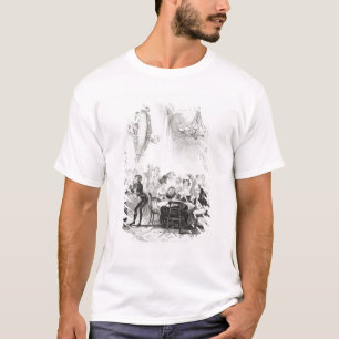 Camiseta El cuarto de la tarjeta en el baño