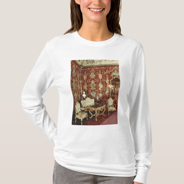 Camiseta El cuarto de Millionen artesonado con la madera (Anverso)