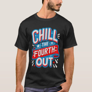 Camiseta El Cuarto Fuera Retro 4 De Julio Patriótico Mujere