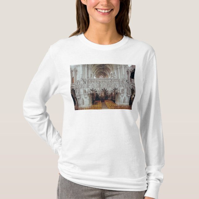 Camiseta El cubo y el interior de Eglise (Anverso)