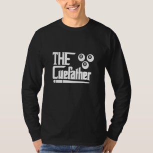 Camiseta El CueFather Billar Billar Jugador Snooker Poo
