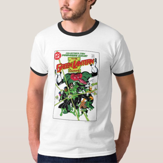 Camiseta El Cuerpo de Linternas Verdes (Anverso)