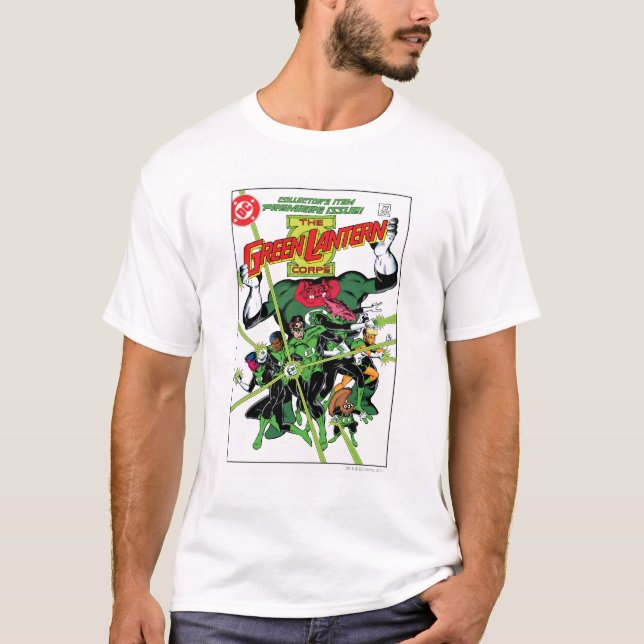 Camiseta El Cuerpo de Linternas Verdes (Anverso)
