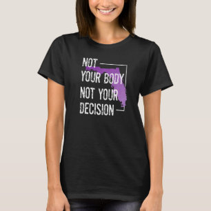 Camiseta El cuerpo de los derechos de las mujeres de Florid