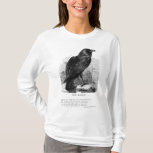 Camiseta El cuervo de Edgar Allen Poe