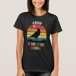Camiseta El cuervo es mi cuervo animal espiritual