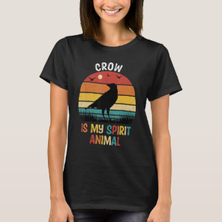 Camiseta El cuervo es mi cuervo animal espiritual