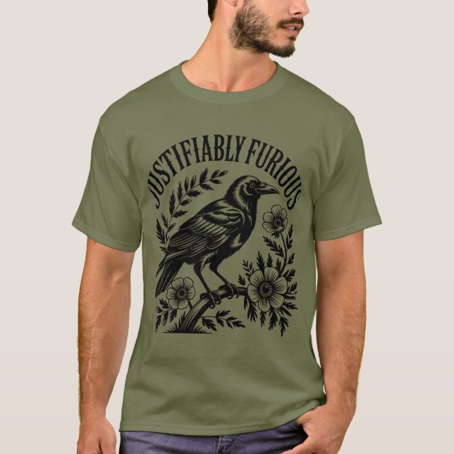 Camiseta El Cuervo Furioso (Anverso)