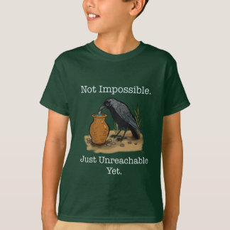 Camiseta El cuervo inteligente: no imposible