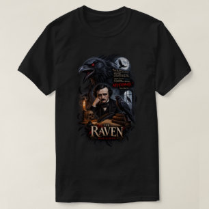 Camiseta El Cuervo Nunca Más Edgar Allan Poe